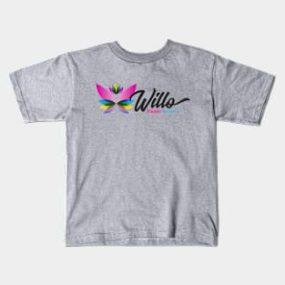 Willo (dark) Paladins Champion Logo Kids T-Shirt